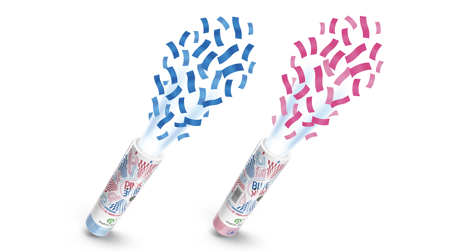 PINK-BLUE BLAST