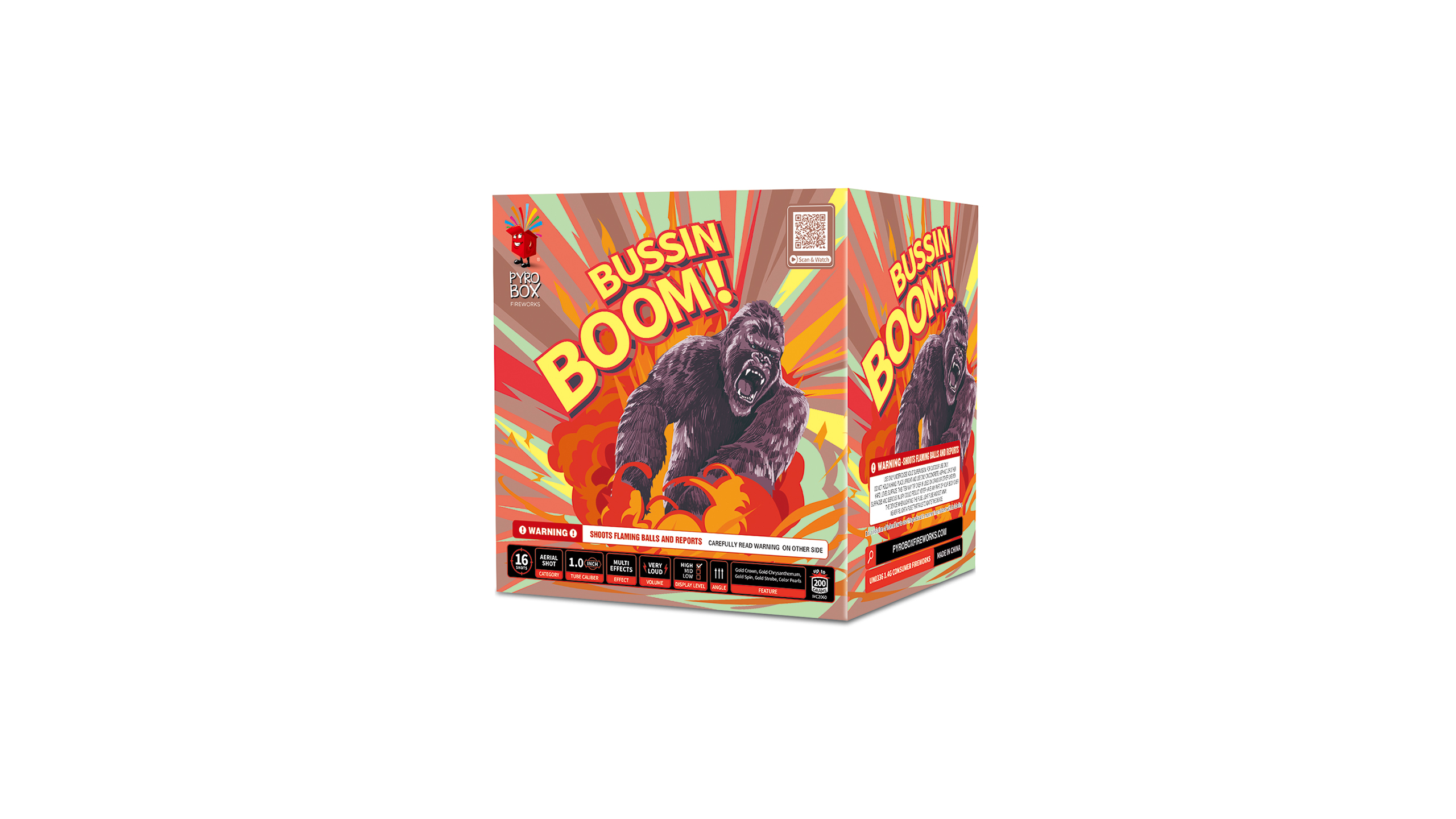 BUSSIN BOOM！